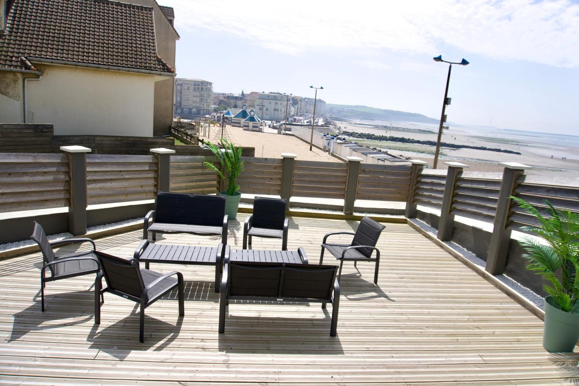 Villa" Le Relais " Les Pieds Dans L'Eau Et Jacuzzi Wimereux Exterior photo